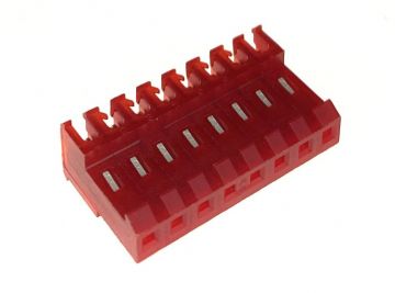 .156" (3.96mm) IDC 8-Position Connector For 22 Gauge Wire